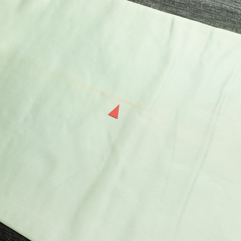 袋帯 六通柄 フォーマル用 正絹 幾何学柄・抽象柄 リサイクル帯 帯 箔 入学式 卒業式 結婚式 七五三 お宮参り 緑・うぐいす色_画像18