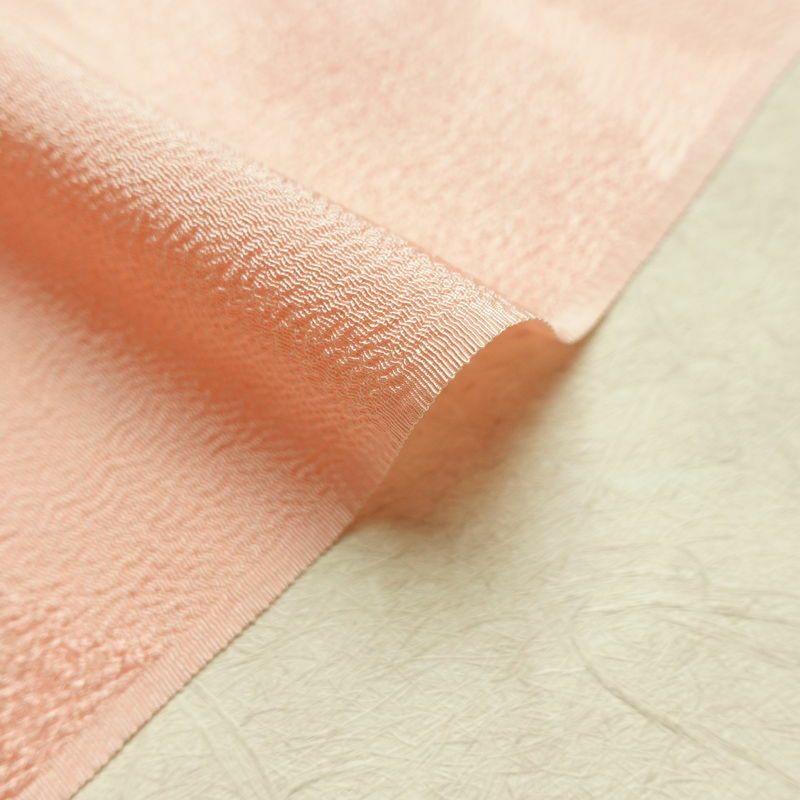 帯締め 帯揚げ帯締めセット 良品 セット品 縮緬 正絹 古典柄 シンプル 和装小物 ピンク_画像12