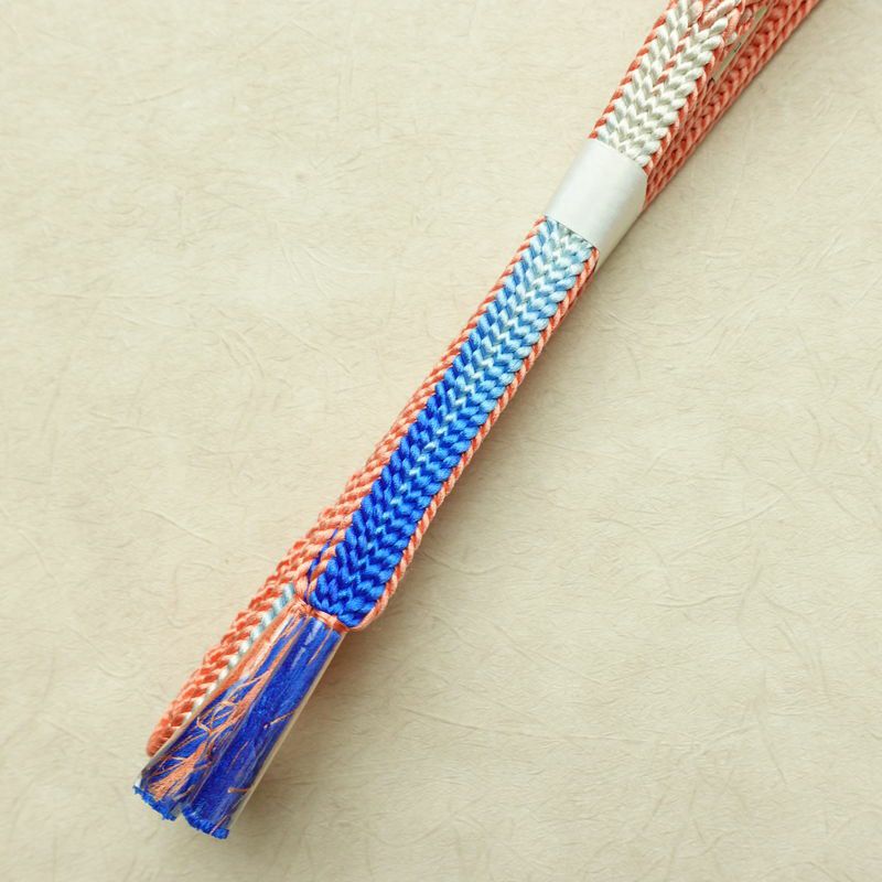 帯締め 帯揚げ帯締めセット 良品 セット品 縮緬 正絹 古典柄 シンプル 和装小物 ピンク_画像16