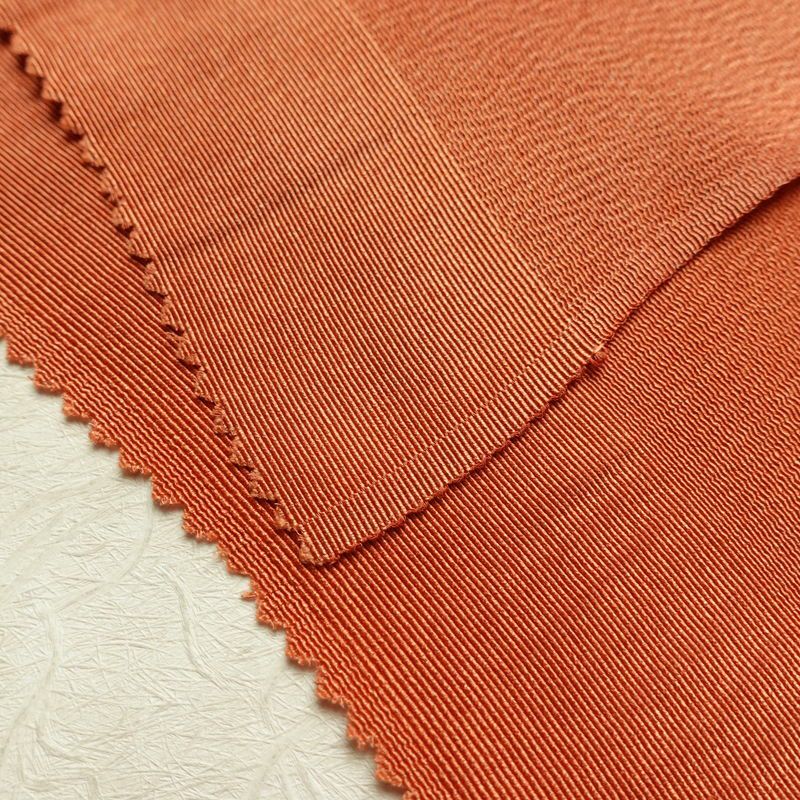 帯揚げ帯締めセット 美品 セット品 縮緬 正絹 幾何学柄・抽象柄 モダン 和装小物 橙_画像6