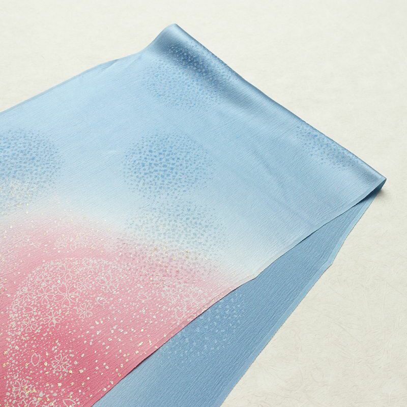 帯揚げ帯締めセット 美品 セット品 平組 正絹 花柄 金彩 フォーマル 桜 ピンク_画像3