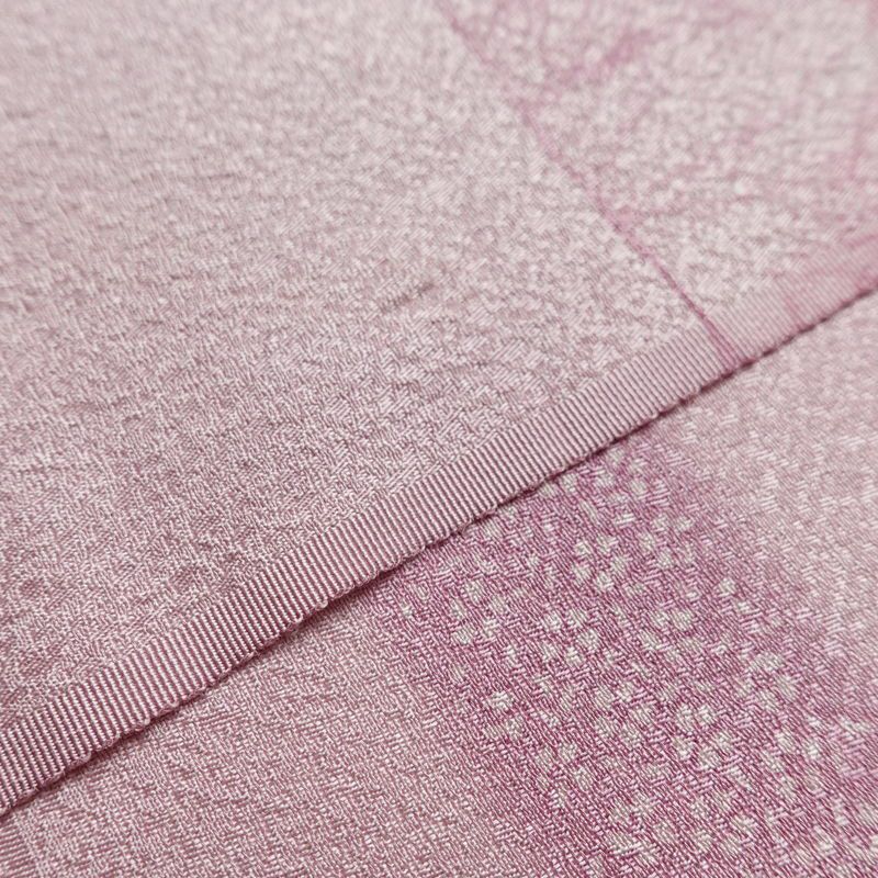 帯揚げ帯締めセット セット品 平組 正絹 古典柄 フォーマル 和装小物 紫・藤色_画像7