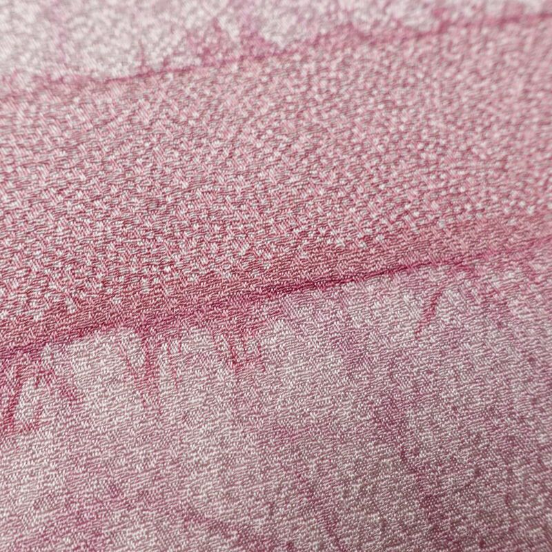 帯揚げ帯締めセット セット品 平組 正絹 古典柄 フォーマル 和装小物 紫・藤色_画像9