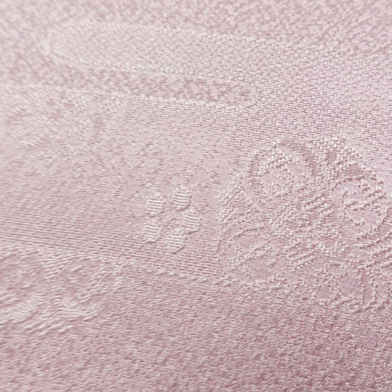 帯揚げ帯締めセット セット品 平組 正絹 古典柄 フォーマル 和装小物 紫・藤色_画像10