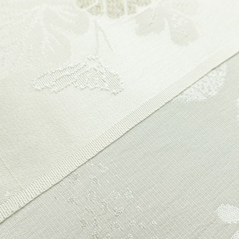 帯揚げ帯締めセット 良品 セット品 平組 正絹 花柄 結婚式 留袖用 フォーマル 菊 白_画像7