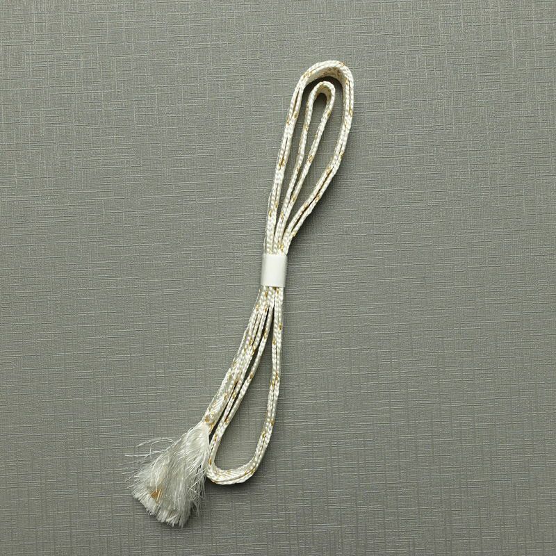 帯揚げ帯締めセット セット品 絞り 正絹 花柄 結婚式 留袖用 フォーマル 和装小物 白_画像16