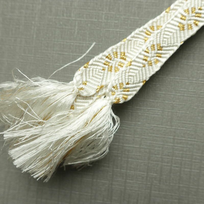 帯揚げ帯締めセット セット品 絞り 正絹 花柄 結婚式 留袖用 フォーマル 和装小物 白_画像18