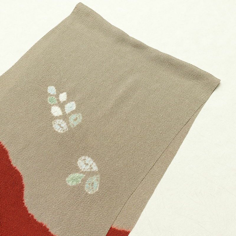 帯揚げ帯締めセット セット品 縮緬 正絹 絞り 丸組 花柄 多色使い_画像3