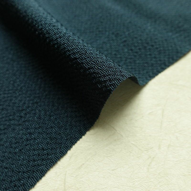 帯揚げ帯締めセット セット品 縮緬 正絹 無地 シンプル 和装小物 青・紺_画像11