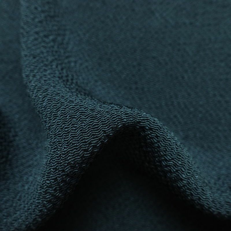 帯揚げ帯締めセット セット品 縮緬 正絹 無地 シンプル 和装小物 青・紺_画像12