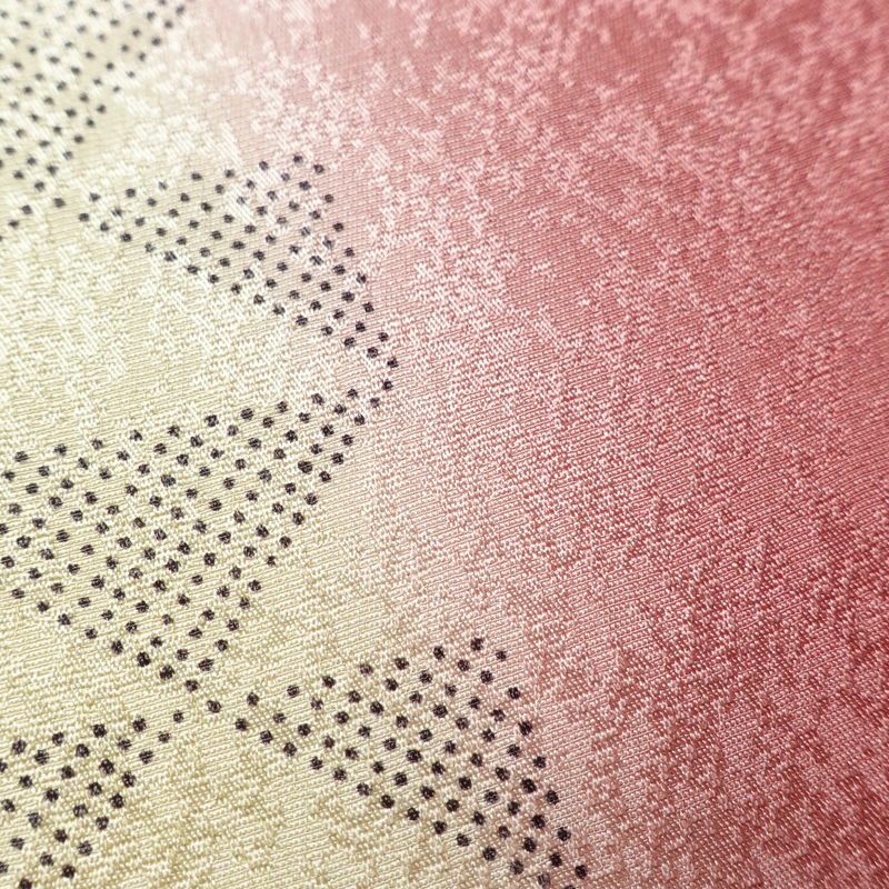 帯揚げ帯締めセット 美品 セット品 平組 正絹 古典柄 ちりめん 鱗 フォーマル 和装小物 多色使い_画像10