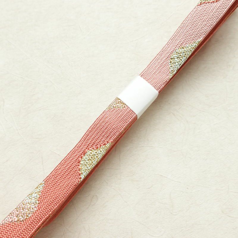 帯揚げ帯締めセット 美品 セット品 平組 正絹 古典柄 ちりめん 鱗 フォーマル 和装小物 多色使い_画像16