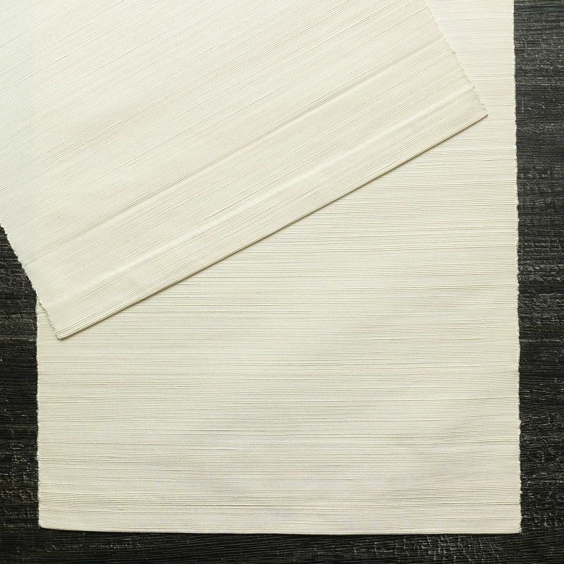 名古屋帯 太鼓柄 良品 正絹 幾何学柄・抽象柄 通し仕立て なごや帯 リサイクル帯 帯 シンプル 白_画像13