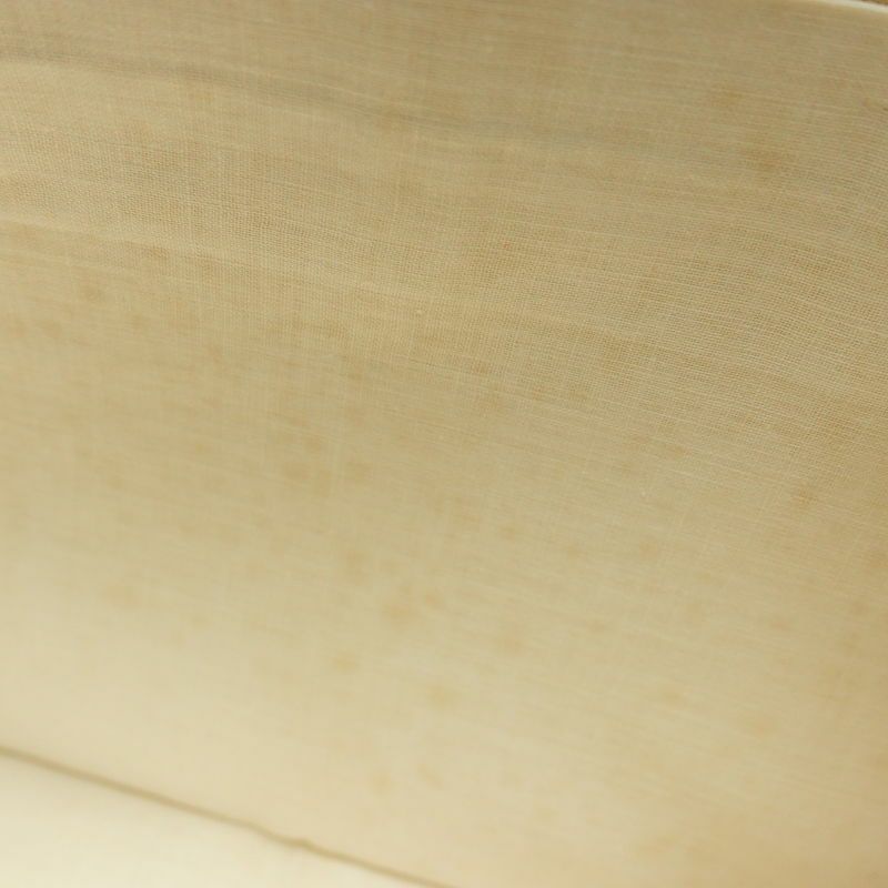 名古屋帯 太鼓柄 正絹 人物・動物柄 名古屋仕立て なごや帯 リサイクル帯 帯 箔 金糸 銀糸 ベージュ_画像16