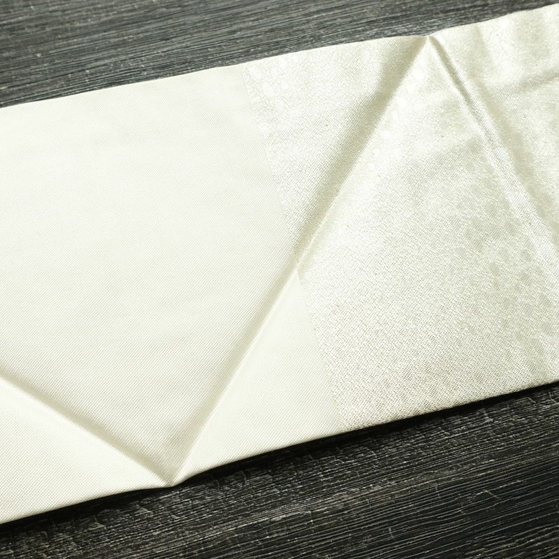 名古屋帯 太鼓柄 正絹 名古屋仕立て なごや帯 リサイクル帯 帯 刺繍 箔 金・銀_画像15