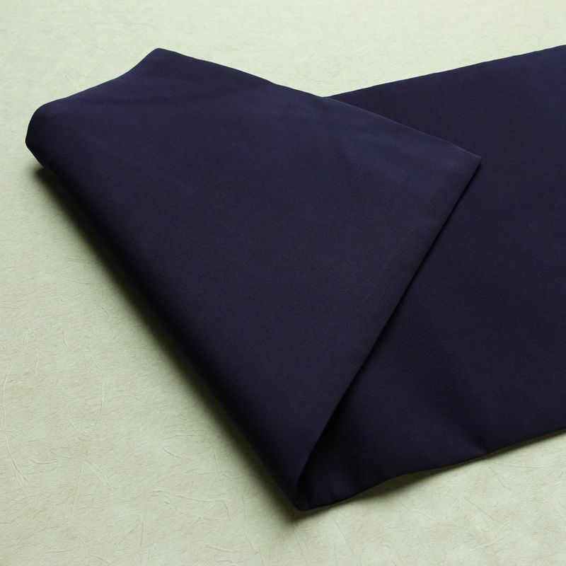 名古屋帯 太鼓柄 金駒刺繍 正絹 木の葉・植物柄 名古屋仕立て なごや帯 リサイクル帯 帯 刺繍 銀彩 紫・藤色_画像9