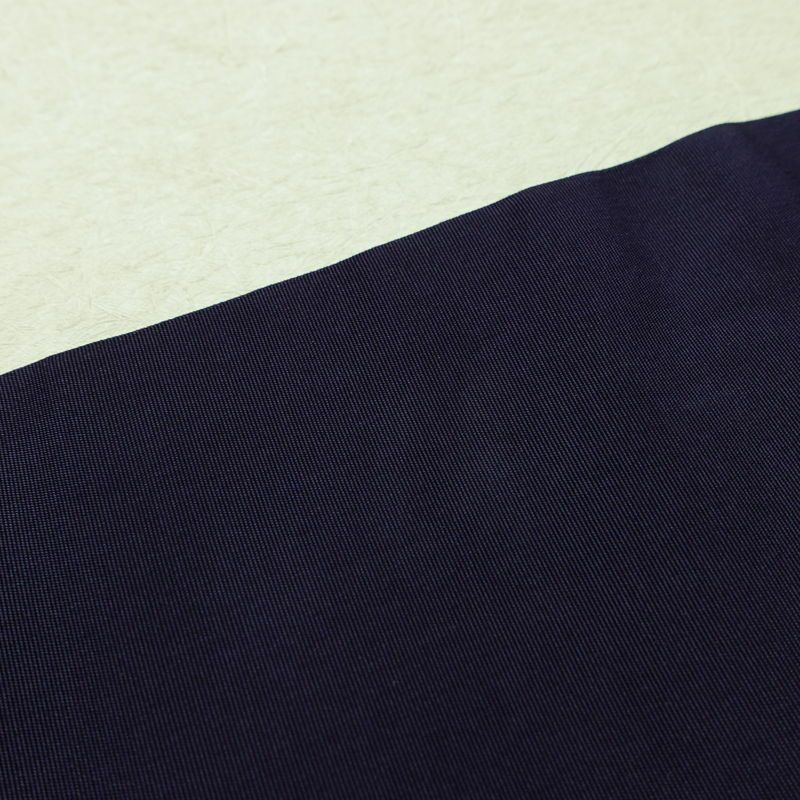 名古屋帯 太鼓柄 金駒刺繍 正絹 木の葉・植物柄 名古屋仕立て なごや帯 リサイクル帯 帯 刺繍 銀彩 紫・藤色_画像14