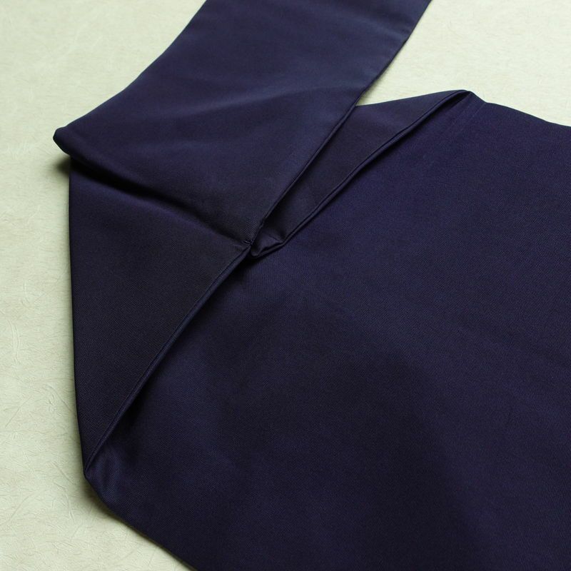 名古屋帯 太鼓柄 金駒刺繍 正絹 木の葉・植物柄 名古屋仕立て なごや帯 リサイクル帯 帯 刺繍 銀彩 紫・藤色_画像19