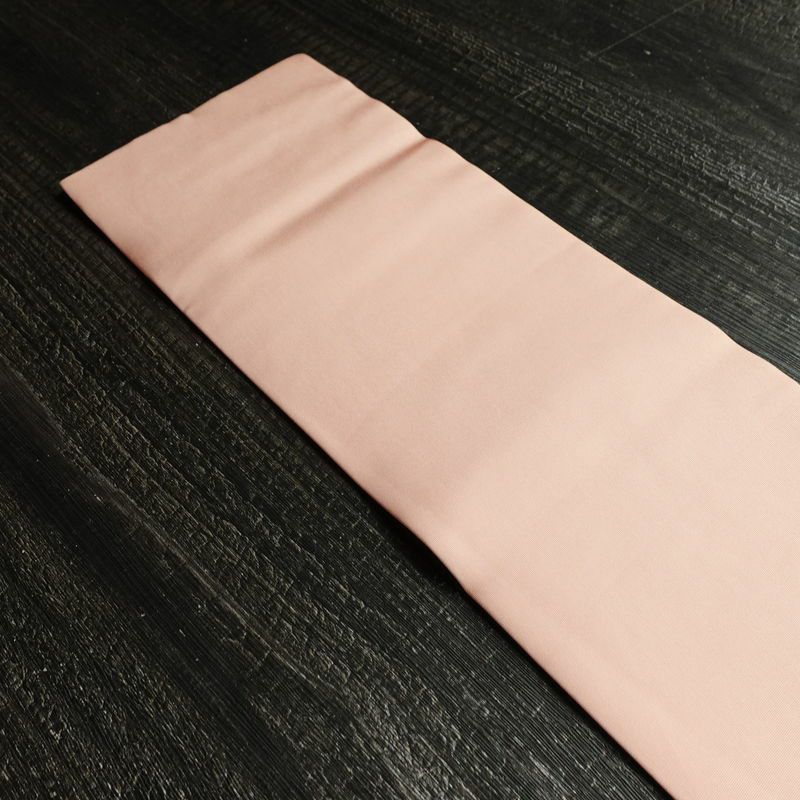 名古屋帯 太鼓柄 正絹 花柄 名古屋仕立て なごや帯 リサイクル帯 帯 銀彩 シンプル ピンク_画像15