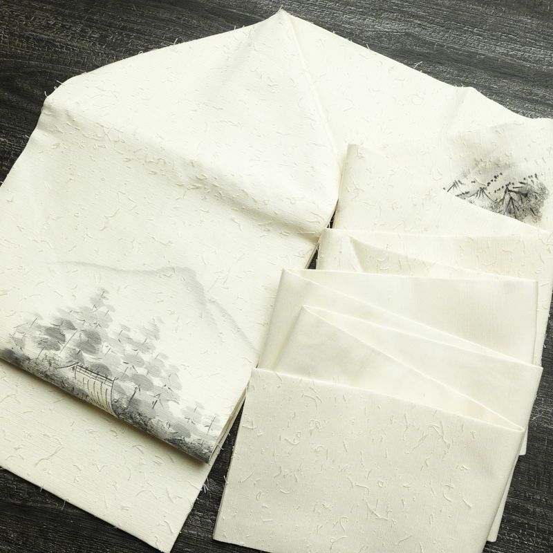 名古屋帯 髭紬 太鼓柄 良品 落款入り 正絹 風景柄 名古屋仕立て なごや帯 リサイクル帯 帯 白_画像17