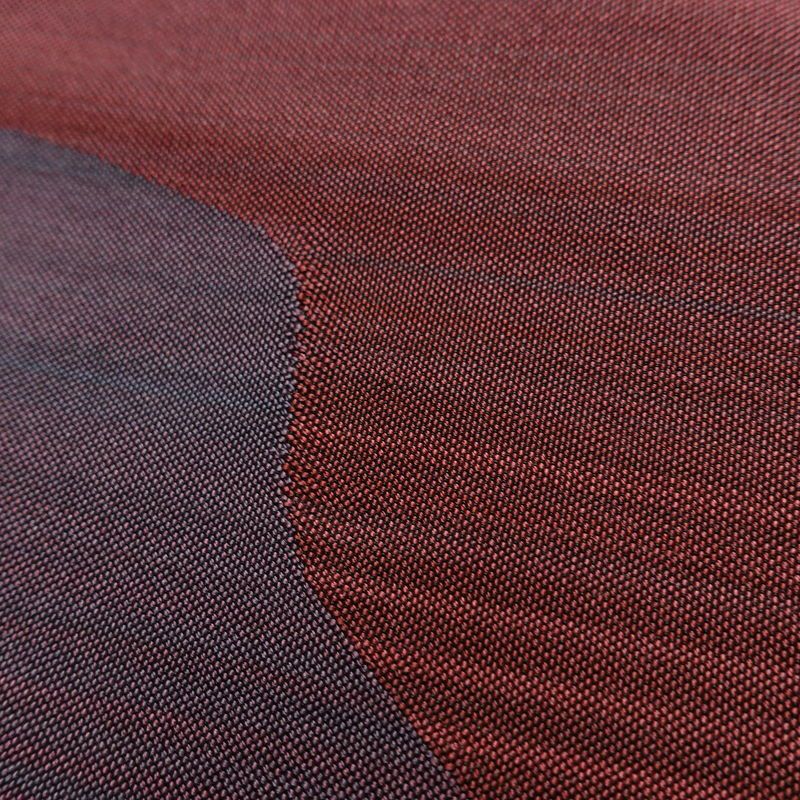 袋帯 太鼓柄 一般用 正絹 幾何学柄・抽象柄 リサイクル帯 帯 紫・藤色_画像7