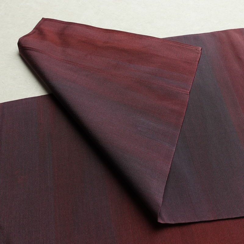 袋帯 太鼓柄 一般用 正絹 幾何学柄・抽象柄 リサイクル帯 帯 紫・藤色_画像10