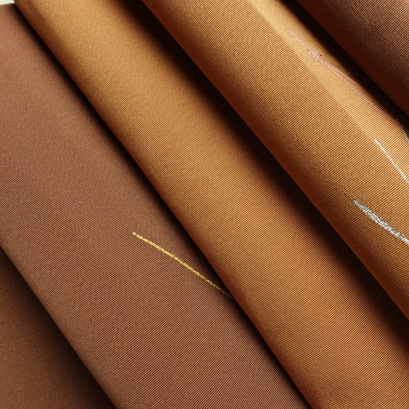 名古屋帯 太鼓柄 正絹 木の葉・植物柄 松葉仕立て なごや帯 リサイクル帯 帯 松葉 シンプル 茶_画像18