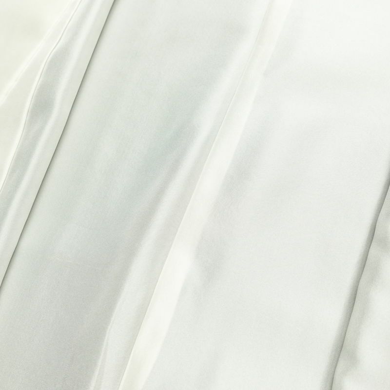 付け下げ 美品 しつけ糸付き 正絹 木の葉・植物柄 袷仕立て 身丈164cm 裄丈64.5cm リサイクル着物 着物 パーティー フォーマル モダン イチョウ 紅葉 黒_画像19