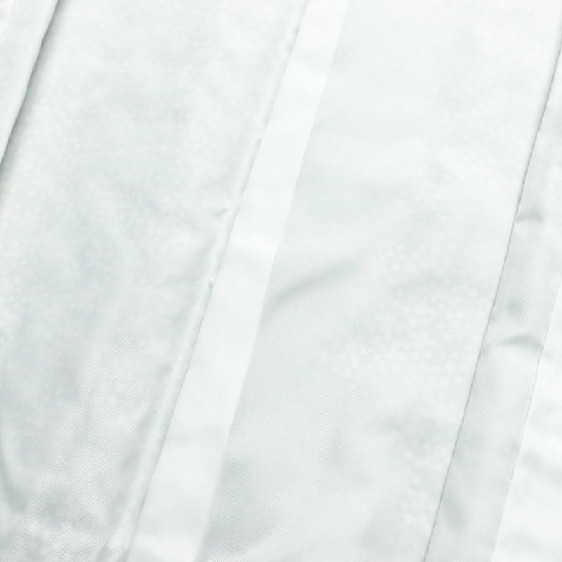 小紋 良品 しつけ糸付き ポリエステル その他の柄 袷仕立て 身丈151cm 裄丈63cm リサイクル着物 着物 青・紺_画像16