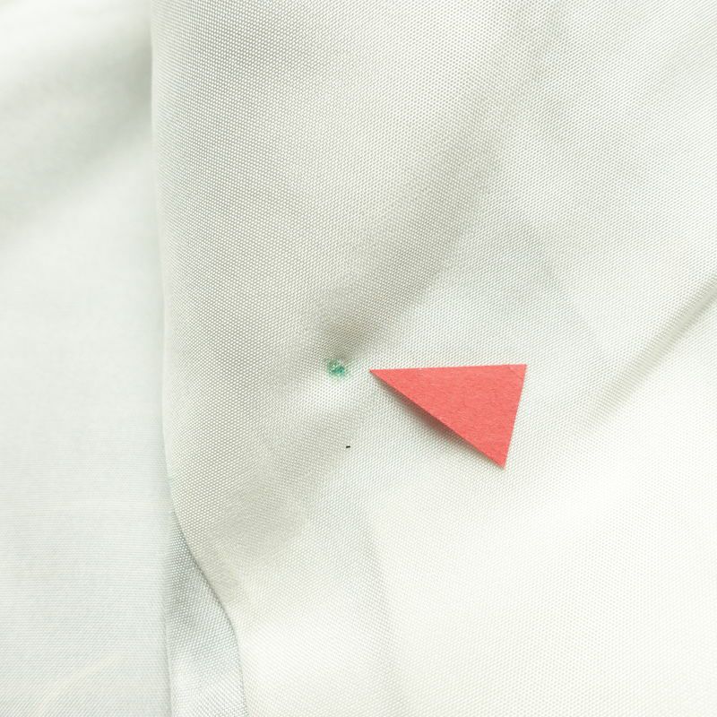 紬 しつけ糸付き 正絹 縞柄・線柄 袷仕立て 身丈162.5cm 裄丈64cm リサイクル着物 着物 青・紺_画像19