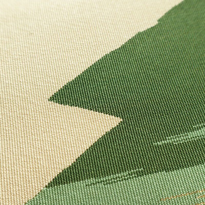 名古屋帯 太鼓柄 美品 正絹 古典柄 松葉仕立て なごや帯 リサイクル帯 帯 シンプル ベージュ_画像7