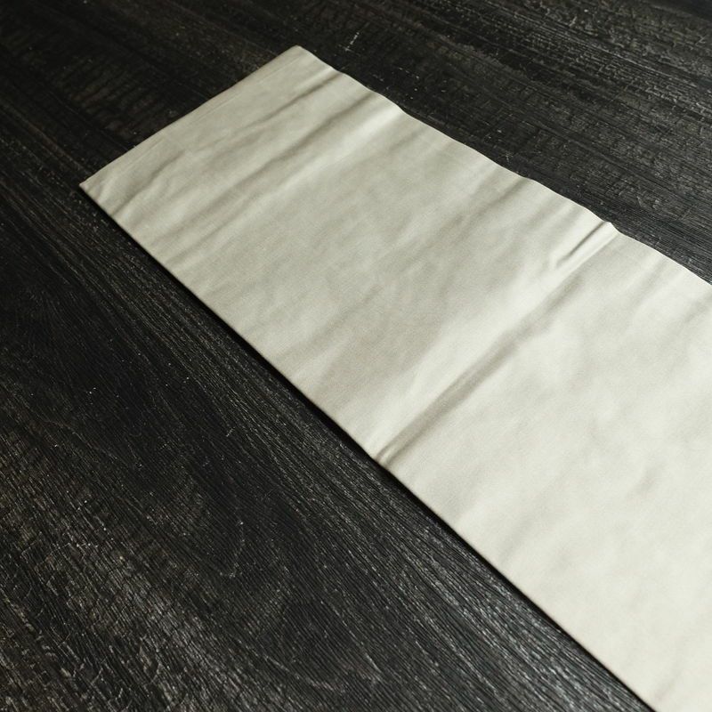 名古屋帯 太鼓柄 正絹 縞柄・線柄 名古屋仕立て なごや帯 リサイクル帯 帯 グレー_画像16