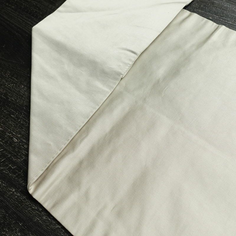 名古屋帯 太鼓柄 正絹 縞柄・線柄 名古屋仕立て なごや帯 リサイクル帯 帯 グレー_画像20