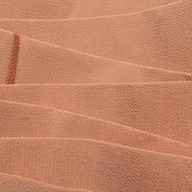 名古屋帯 太鼓柄 良品 縮緬 正絹 風景柄 名古屋仕立て なごや帯 リサイクル帯 帯 シンプル ピンク_画像19