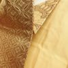 名古屋帯 六通柄 良品 正絹 花柄 名古屋仕立て なごや帯 リサイクル帯 帯 金・銀_画像20