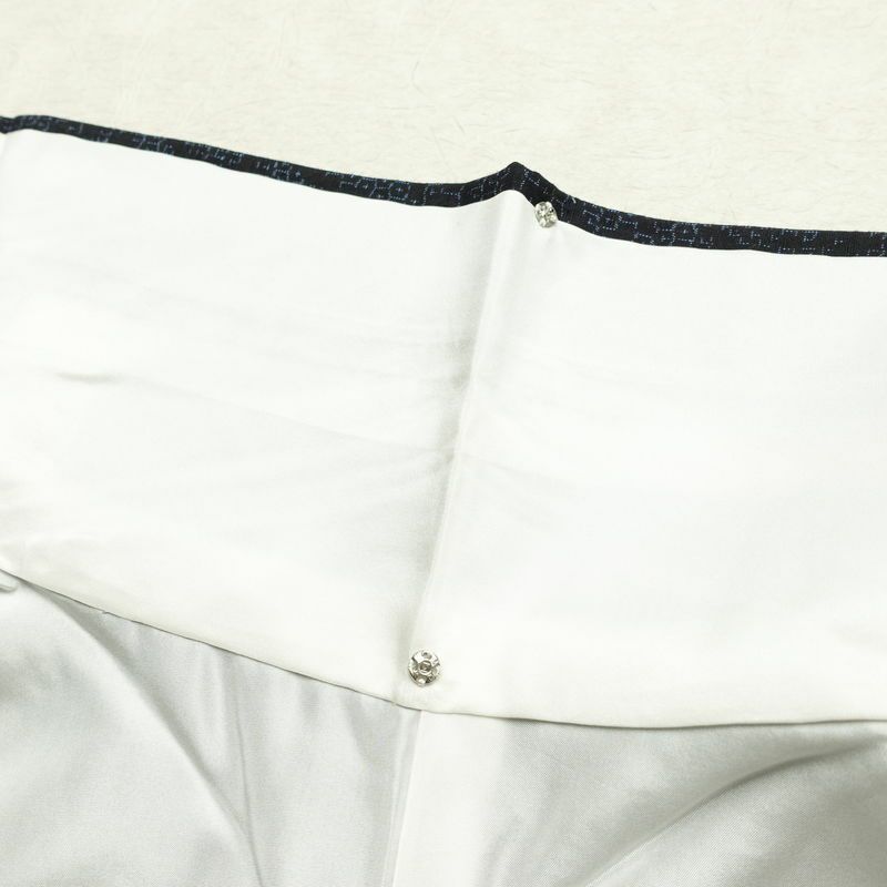 紬 良品 正絹 古典柄 袷仕立て 身丈162.5cm 裄丈63.5cm リサイクル着物 着物 青・紺_画像19