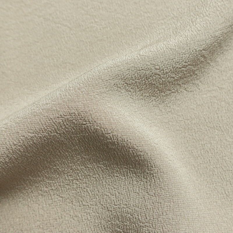 小紋 縮緬 飛び柄 正絹 古典柄 袷仕立て 身丈164.5cm 裄丈68cm リサイクル着物 雪輪 花びら 着物 くすみパープル 紫・藤色_画像21