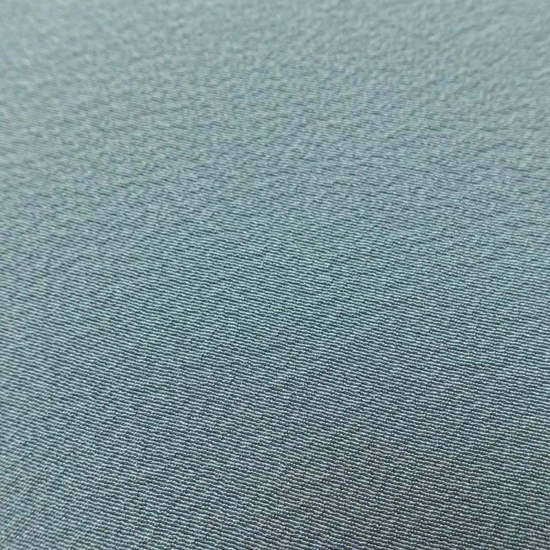 色無地 縮緬 一つ紋付き 丹後ちりめん 正絹 無地 袷仕立て 身丈160.5cm 裄丈63cm リサイクル着物 着物 お茶会 フォーマル 青・紺_画像7