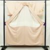 訪問着 美品 しつけ糸付き 正絹 古典柄 袷仕立て 身丈152cm 裄丈63.5cm リサイクル着物 着物 箔 金彩 入学式 卒業式 七五三 お宮参り フォーマル ピンク_画像3