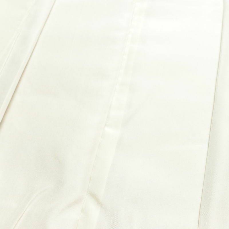 小紋 良品 しつけ糸付き 縮緬 正絹 風景柄 袷仕立て 身丈160.5cm 裄丈64.5cm リサイクル着物 着物 ピンク_画像19