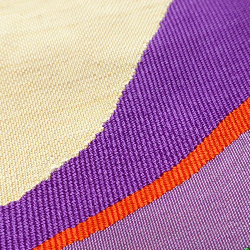 名古屋帯 太鼓柄 良品 正絹 幾何学柄・抽象柄 名古屋仕立て なごや帯 リサイクル帯 帯 モダン クリーム_画像4