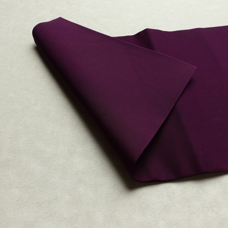 名古屋帯 太鼓柄 正絹 花柄 名古屋仕立て なごや帯 リサイクル帯 帯 シンプル 紫・藤色_画像11