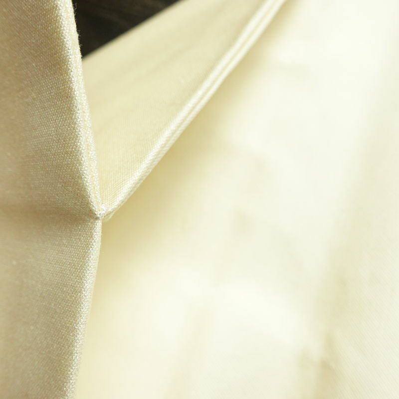 名古屋帯 太鼓柄 良品 正絹 木の葉・植物柄 名古屋仕立て なごや帯 リサイクル帯 帯 刺繍 箔 青・紺_画像21