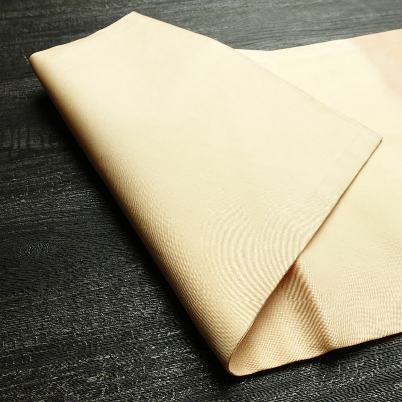 名古屋帯 太鼓柄 正絹 花柄 名古屋仕立て なごや帯 リサイクル帯 帯 金糸 シンプル オレンジベージュ 橙_画像8