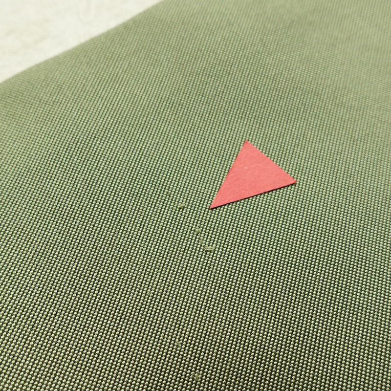 名古屋帯 太鼓柄 正絹 木の葉・植物柄 名古屋仕立て なごや帯 リサイクル帯 帯 引箔 シンプル 緑・うぐいす色_画像12