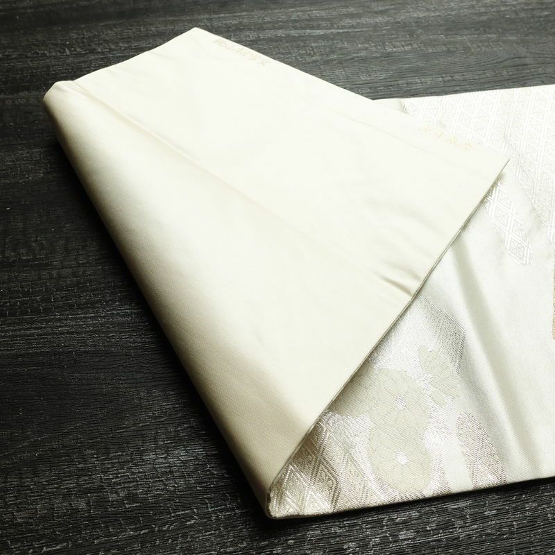 名古屋帯 桃山招宴文 九寸本金 太鼓柄 良品 正絹 古典柄 名古屋仕立て なごや帯 リサイクル帯 帯 箔 金糸 金・銀_画像10