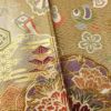 振袖 良品 金駒刺繍 正絹 古典柄 袷仕立て 身丈159.5cm 裄丈65cm リサイクル着物 着物 箔 金彩 成人式 二十歳 二十歳の集い フォーマル 華やか 菊 黄・黄土色_画像11