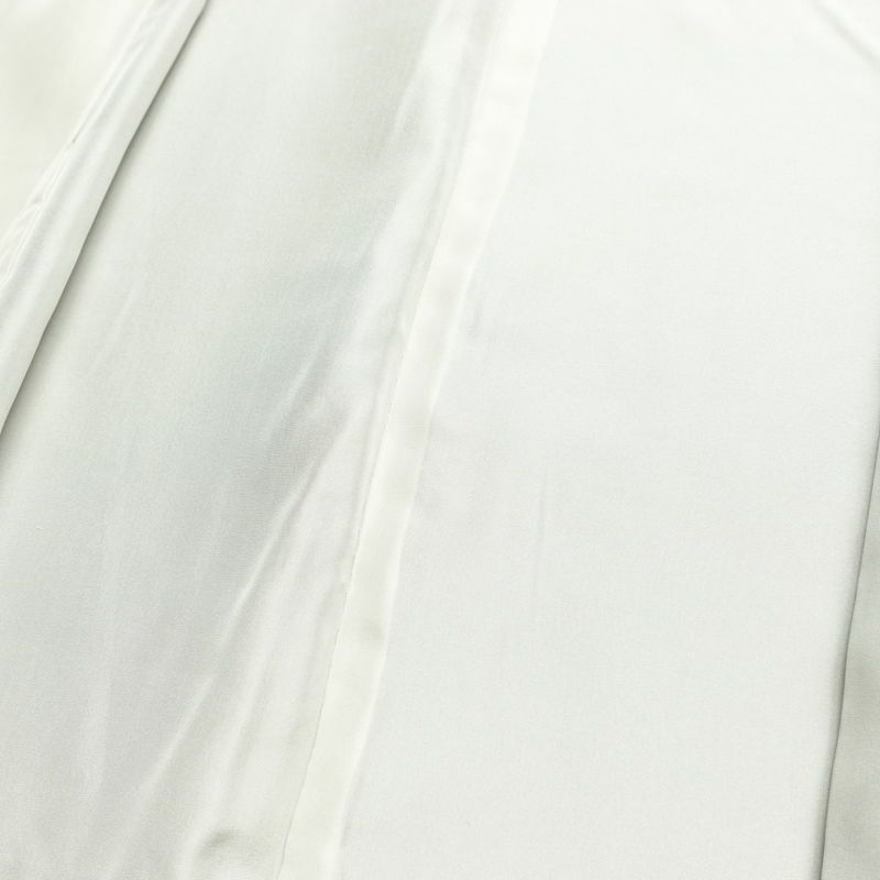 付け下げ 縮緬 金駒刺繍 正絹 木の葉・植物柄 袷仕立て 身丈153.5cm 裄丈63cm リサイクル着物 着物 箔 卒業式 フォーマル 茶_画像19