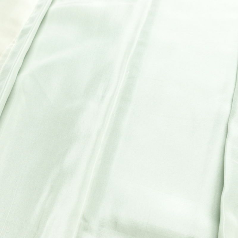 訪問着 良品 落款入り 縮緬 一つ紋付き 正絹 風景柄 袷仕立て 身丈158cm 裄丈67cm リサイクル着物 着物 共八掛 入学式 卒業式 七五三 お宮参り フォーマル 上品 緑・うぐいす色_画像21