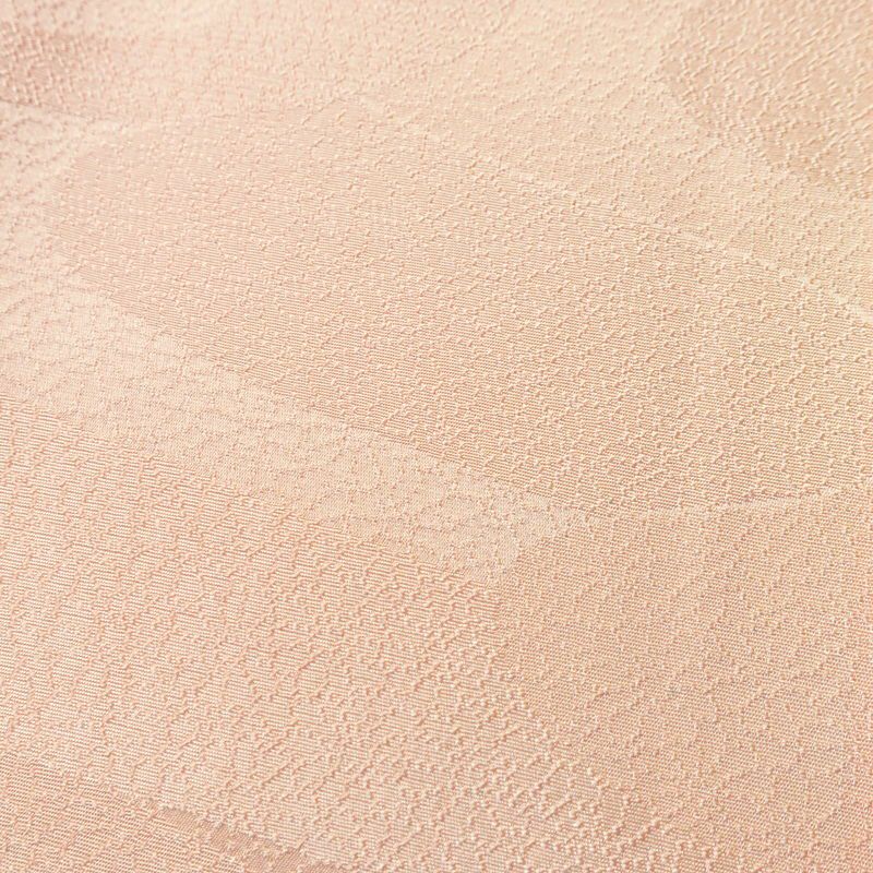 小紋 堅牢染 正絹 流水・波柄 袷仕立て 身丈161.5cm 裄丈68.5cm リサイクル着物 着物 ピンク_画像8